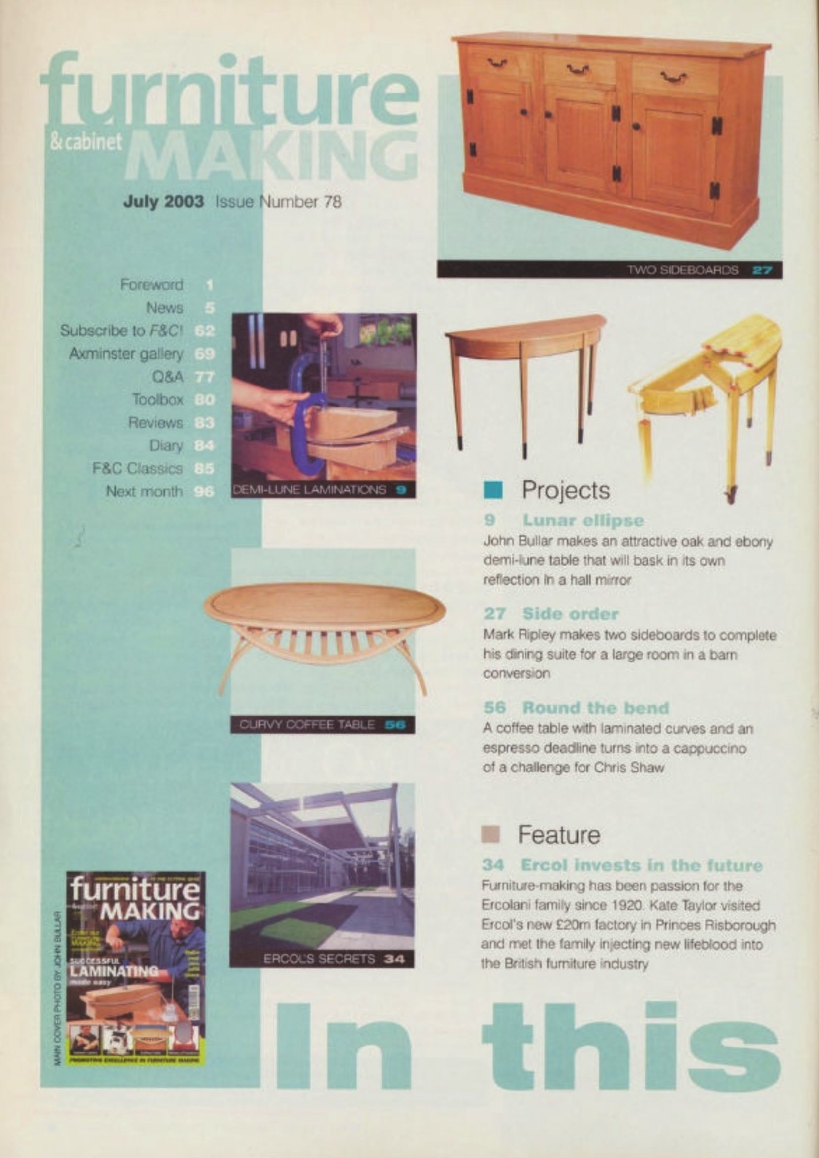 Furniture & Cabinetmaking 078 2003-07